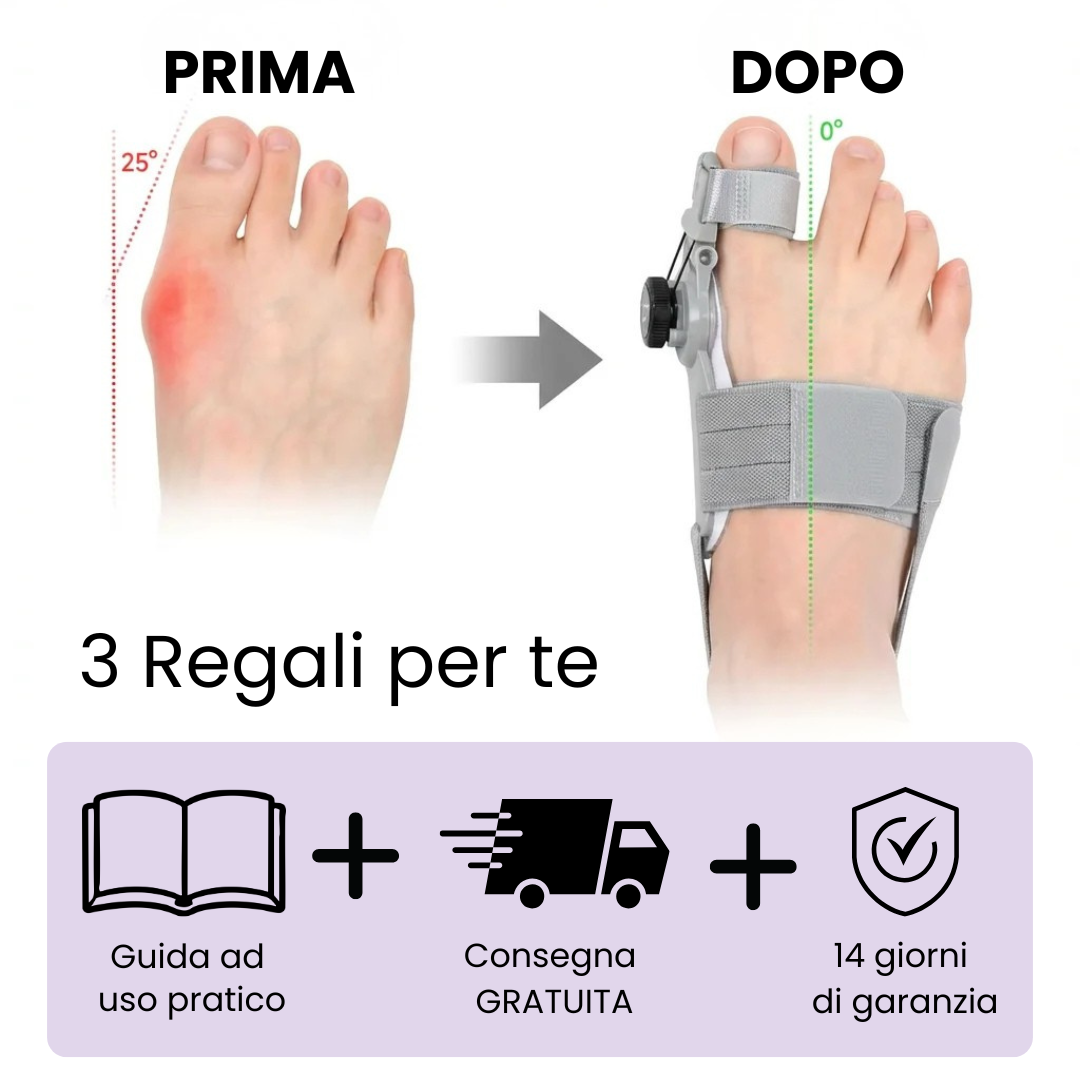 Correttore d'alluce valgo - ToeSnap