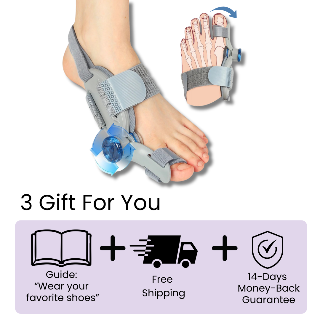 Hallux valgus corrector - ToeSnap™